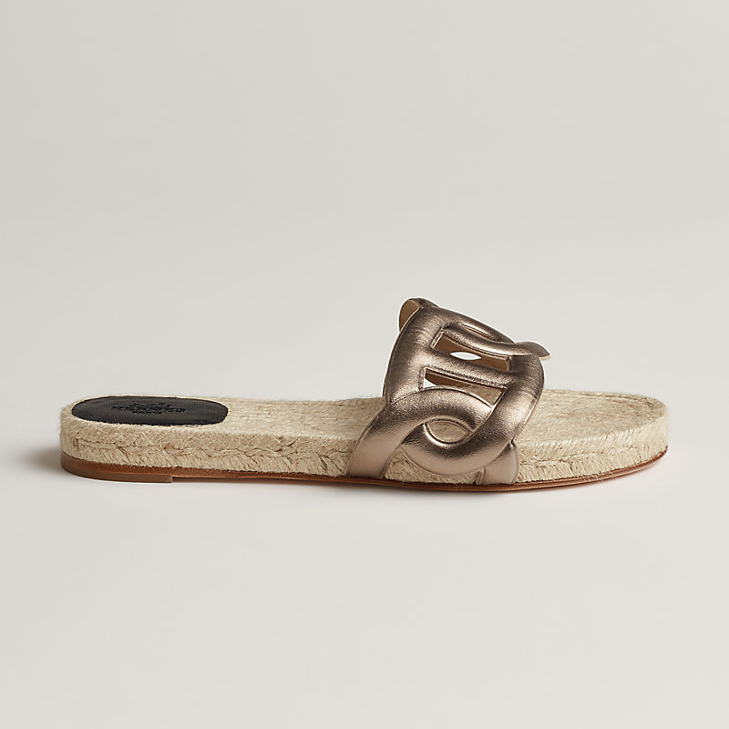 大人の遊び心♪おしゃれなデザイン【HERMES】Joke sandal Famosa espadrille | Hermès Singapore